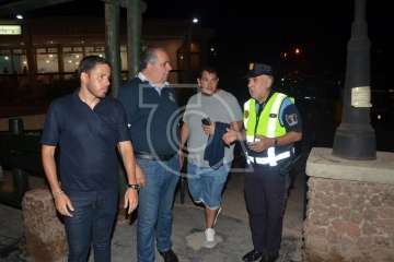 Espectáculo pirotécnico de Melenara (Foto Francisco Javier Santana y TA)